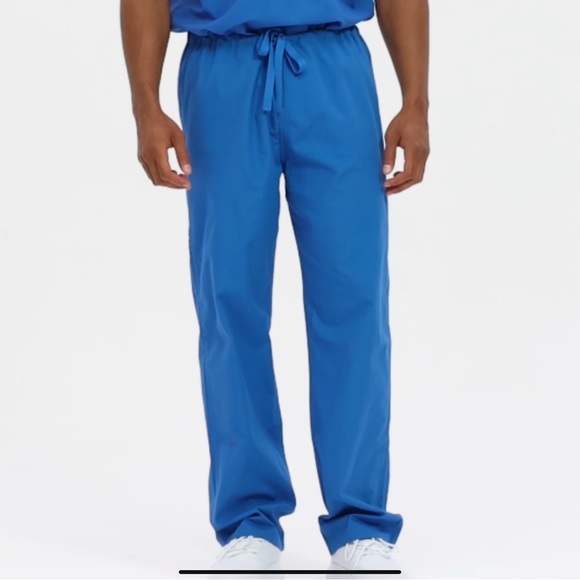 🆕 Landau Unisex Navy Scrub Pants - Picture 4 of 7